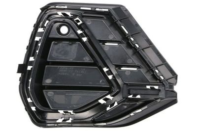 Voorbumper afdekking Voor Links (zwart, S-LINE) past: AUDI Q3 F3 07.18-
