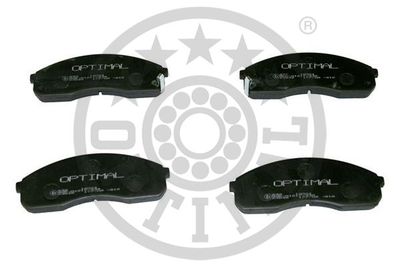 Комплект тормозных колодок, дисковый тормоз OPTIMAL BP-12024 для KIA PREGIO