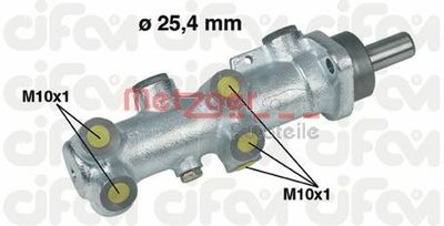 METZGER 202-239 Ремкомплект тормозного цилиндра  для PEUGEOT BOXER (Пежо Боxер)