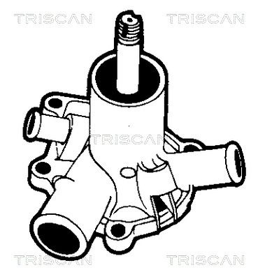 Водяной насос, охлаждение двигателя TRISCAN 8600 28075 для PEUGEOT 305