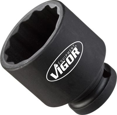 Vigor - Kovaný nástrčkový orech 12-hran 1/2" 32mm