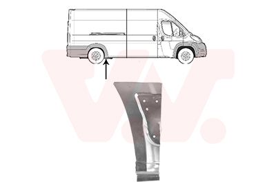 Boční stěna VAN WEZEL 0982142