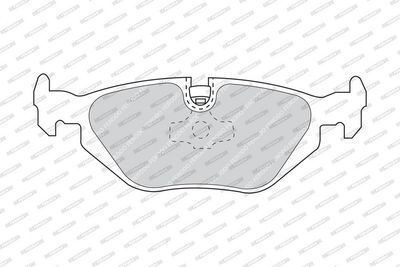 SET PLACUTE FRANA FRANA DISC FERODO FDB850 1