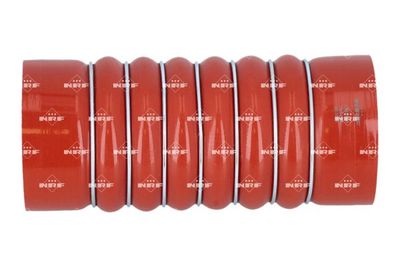 Intercooler slang (100mm/107mmx250mm, red) past: MERCEDES CITARO (O 530), CONECTO (O 345), MK, NG, O 405, O 407, O 408, SK OM401.972-OM457.975 08.73-