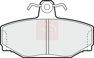 APEC Brake Pad Set, disc brake PAD644