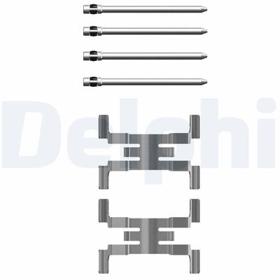 SET ACCESORII PLACUTE FRANA DELPHI LX0751