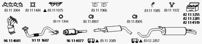 SISTEM DE ESAPAMENT HJS VW1520