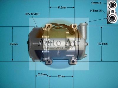 Compressor, air conditioning Auto Air Gloucester 14-1157P