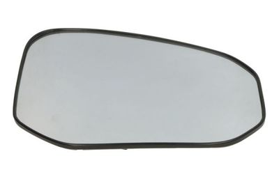 Zijspiegel glas Rechts (in reliëf, met verwarming) past: HYUNDAI SANTA FE V MX 06.24-