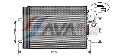 KONDENSATOR KLIMAANLAGE
