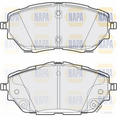 Brake Pad Set NAPA NBP1793