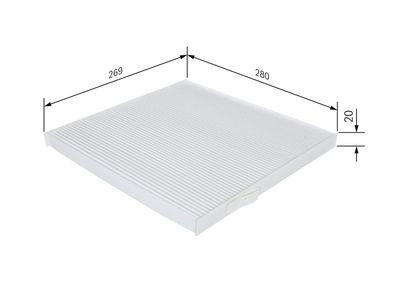 BOSCH Filter, Innenraumluft