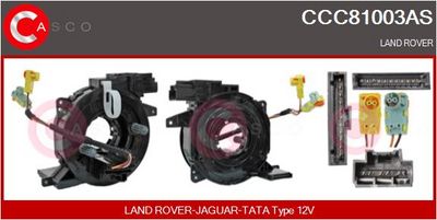 Vinutá pružina, airbag CASCO CCC81003AS