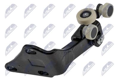 Ritinėlio kreiptuvas, atstumiamos durys