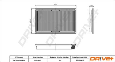 LUFTFILTER DR!VE+ DP1110100473 1