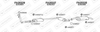 ABGASANLAGE VENEPORTE 250038