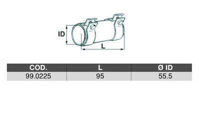 CONECTOR TEAVA SISTEM DE ESAPAMENT