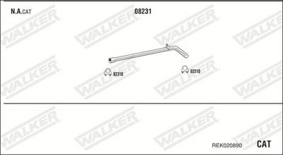 SISTEM DE ESAPAMENT WALKER REK020890