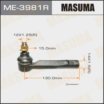 MASUMA ME-3981R Наконечник рулевой тяги  для TOYOTA BREVIS (Тойота Бревис)