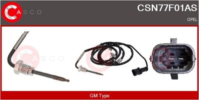 SENZOR TEMPERATURA GAZE EVACUARE CASCO CSN77F01AS