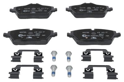 Brake Pad Set, disc brake 13.0460-2795.2