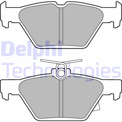 Комплект тормозных колодок, дисковый тормоз DELPHI LP3268 для SUBARU LEVORG