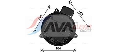 VENTILATOR HABITACLU AVA Clever Choice AI8449 2