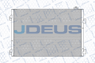 JDEUS M-7230840 Радиатор кондиционера для RENAULT CLIO II (BB_, CB_) 1.5 dCi (B/CB3M)