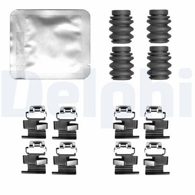 SET ACCESORII PLACUTE FRANA DELPHI LX0824