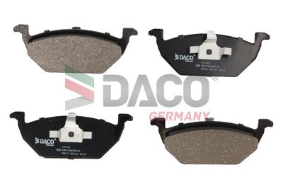 Комплект тормозных колодок, дисковый тормоз DACO Germany 324740 для VW LOAD