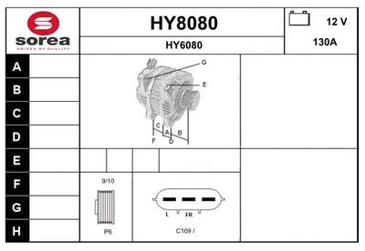 GENERATOR SNRA HY8080