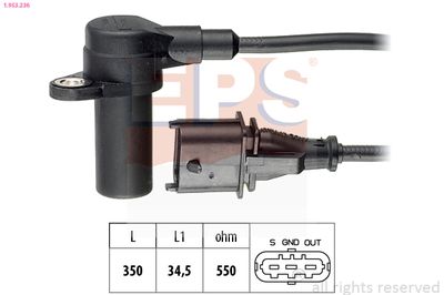 Sensor, crankshaft pulse 1.953.236