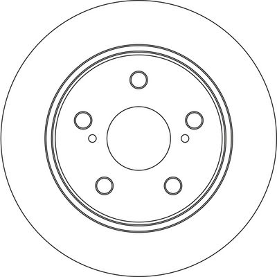 BREMSSCHEIBE TRW DF6732