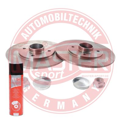 Tarcza hamulcowa MASTER-SPORT GERMANY 2401106045B-SET-MSP