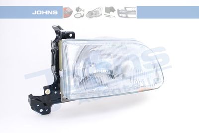JOHNS 81 53 10 Основная фара  для TOYOTA STARLET (Тойота Старлет)