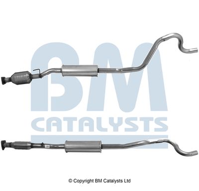 Catalytic Converter BM Catalysts BM80215