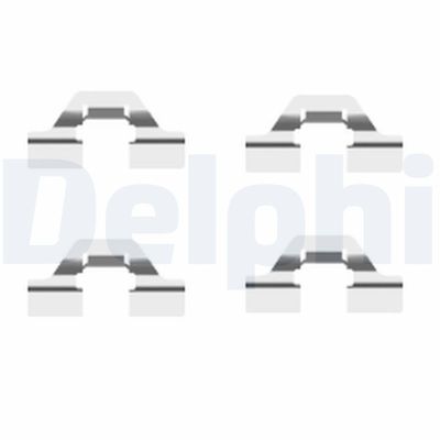 Zestaw instalacyjny klocka hamulcowego DELPHI LX0430 produkt