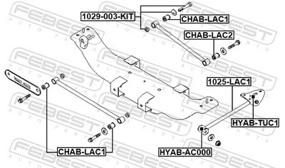 SURUB CORECTARE INCLINARE FEBEST 1029003KIT 1