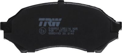BREMSBELAGSATZ SCHEIBENBREMSE TRW GDB3193 2