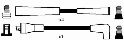 SET CABLAJ APRINDER NGK 0628 1