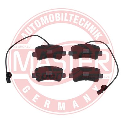 Zestaw klocków hamulcowych, hamulce tarczowe MASTER-SPORT GERMANY 13046048582N-SET-MS