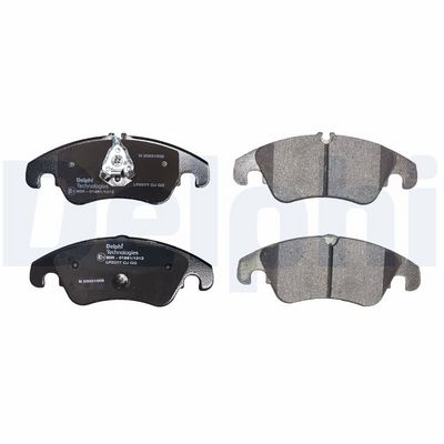 Brake Pad Set, disc brake LP2077