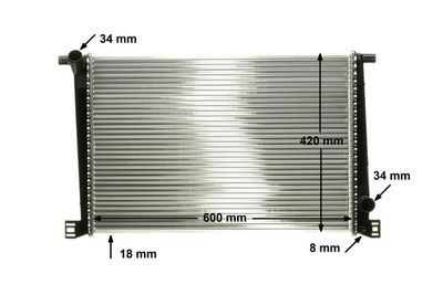 KüHLER MOTORKüHLUNG MAHLE CR1123000P 10
