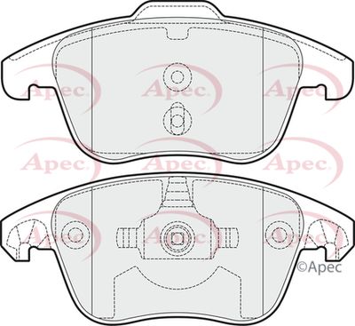 Brake Pad Set APEC PAD1534