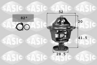SASIC 3306033 Термостат  для MAZDA 2 (Мазда 2)