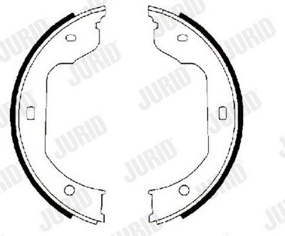 BREMSBACKENSATZ FESTSTELLBREMSE JURID 362433J 1
