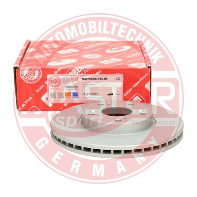 Brzdový kotúč (cena za 1ks) MASTER-SPORT GERMANY 24012501891PR-PCS-MS