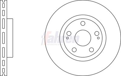 Fahren Brake Disc FBD6171