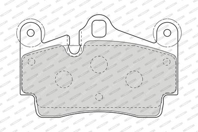 Remblokken set Achter , past: AUDI Q7  PORSCHE CAYENNE  VW TOUAREG 2.5D-6.0D 05.02-08.15