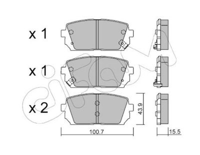 SET PLACUTE FRANA FRANA DISC